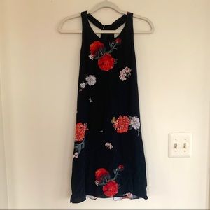 Alice + Olivia Floral Swing Dress, Twist Racerback